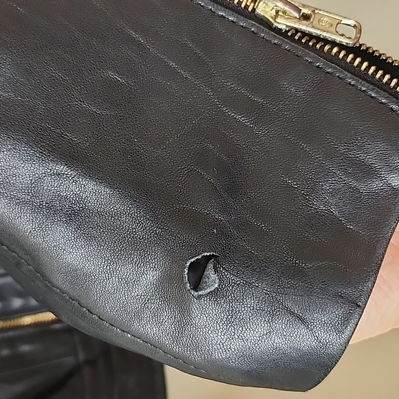 MK 100% Leather motto jacket L - Picture 7 of 13